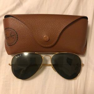 Ray-Ban Aviator Polarized Sunglasses